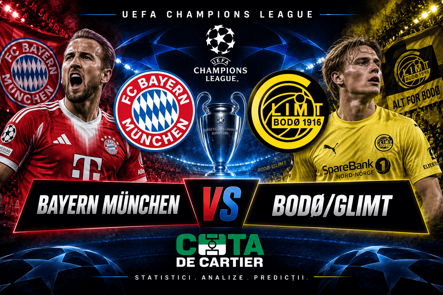 Analiză Bayern München - Bodo/Glimt Meciul Zilei