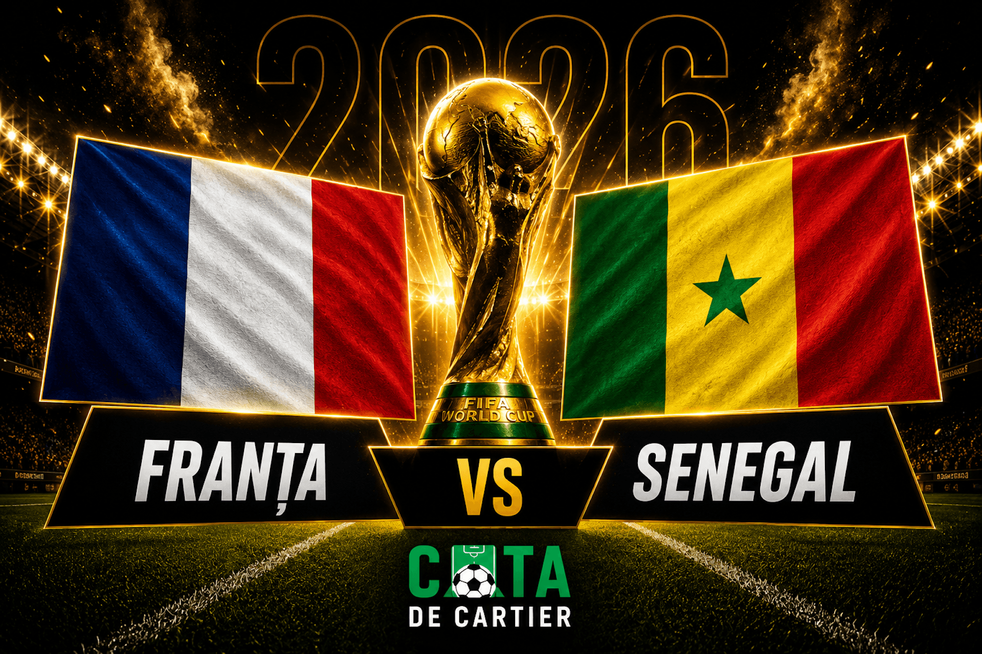 Analiză Franța - Senegal Campionatul Mondial 2026 cu statistici goluri, cornere și cartonașe