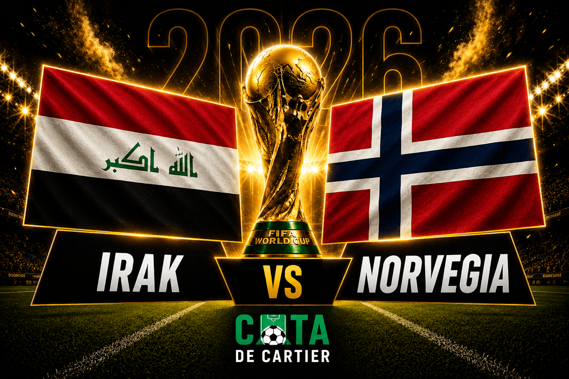 Analiză Iraq - Norvegia Campionatul Mondial 2026 cu statistici goluri, cornere și cartonașe