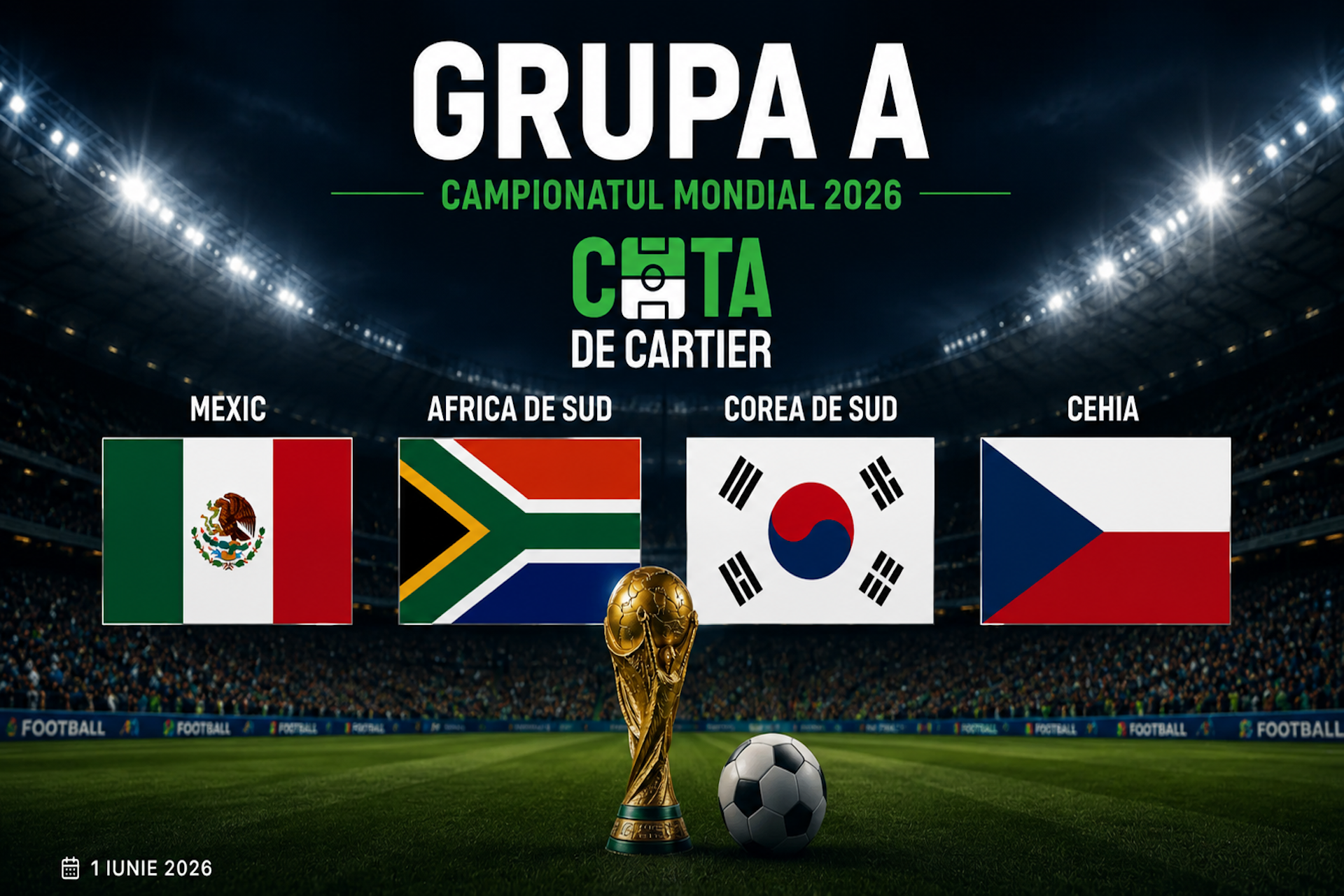 Analize Grupa A Campionatul Mondial 2026 cu Mexic, Africa de Sud, Coreea de Sud și Cehia