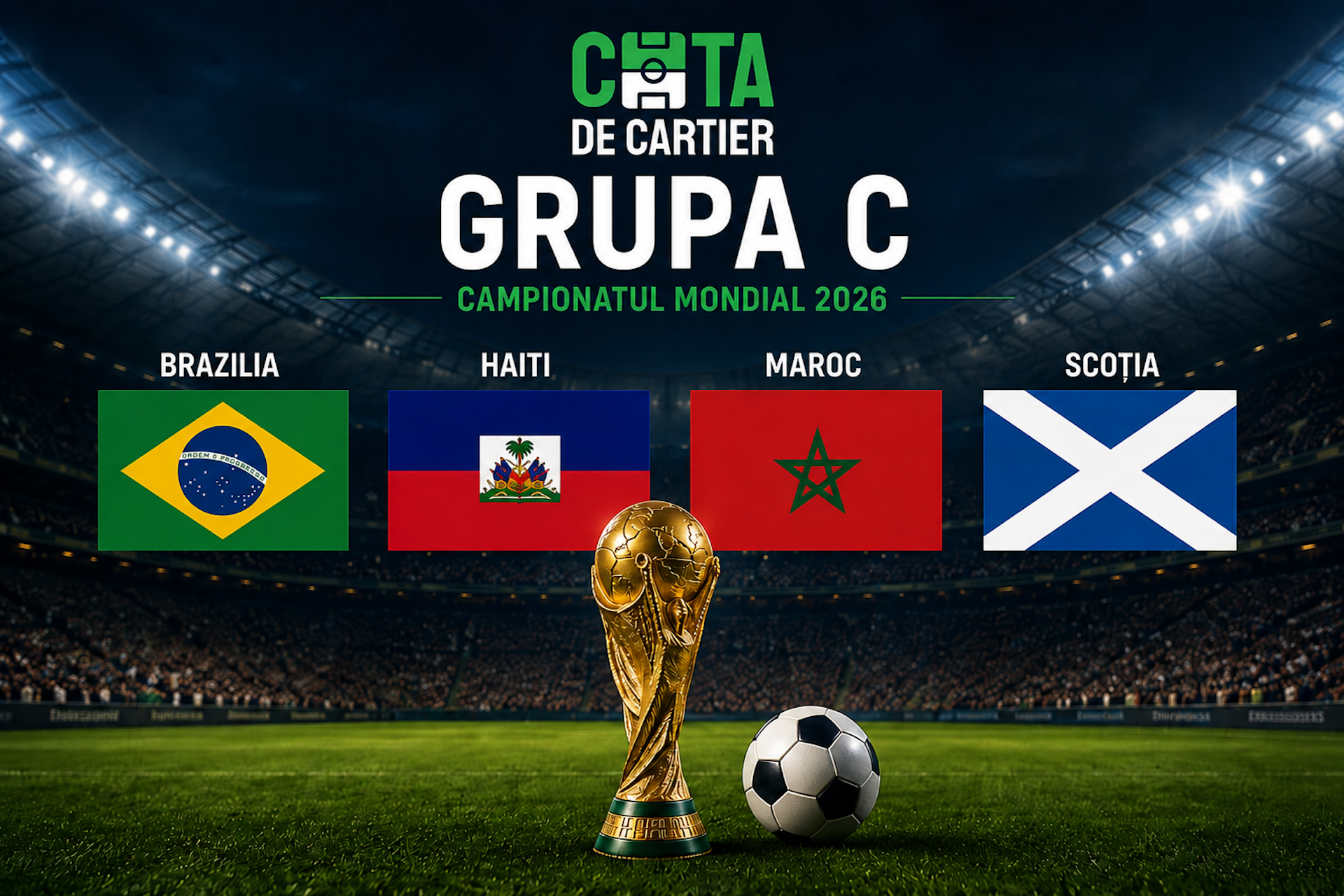 Analize Grupa C Campionatul Mondial 2026 cu Brazilia, Haiti, Maroc și Scoția
