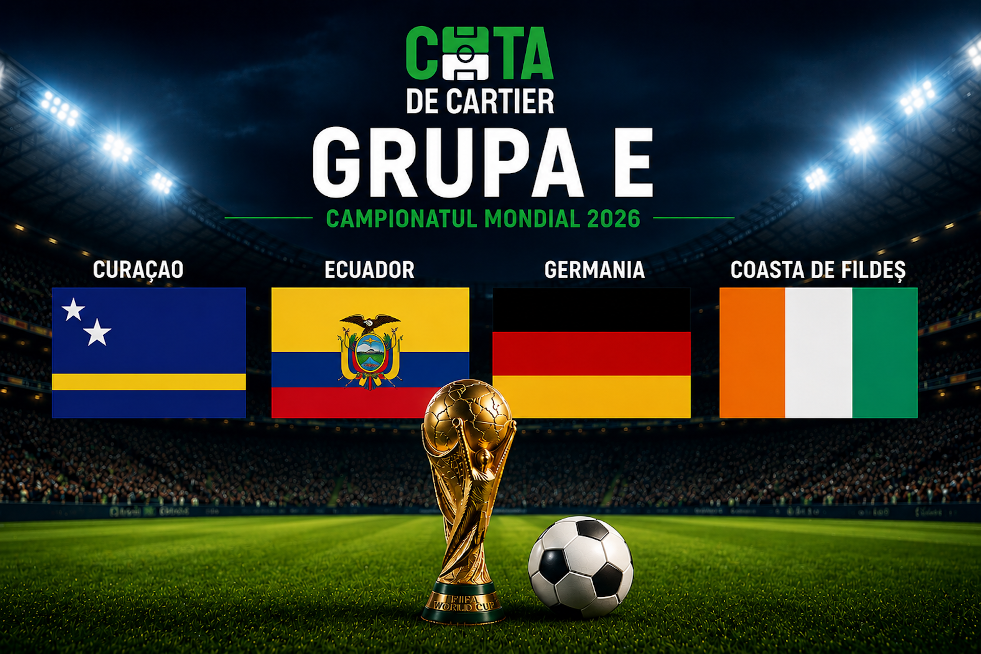 Analize Grupa E Campionatul Mondial 2026 cu Curaçao, Ecuador, Germania și Coasta de Fildeș